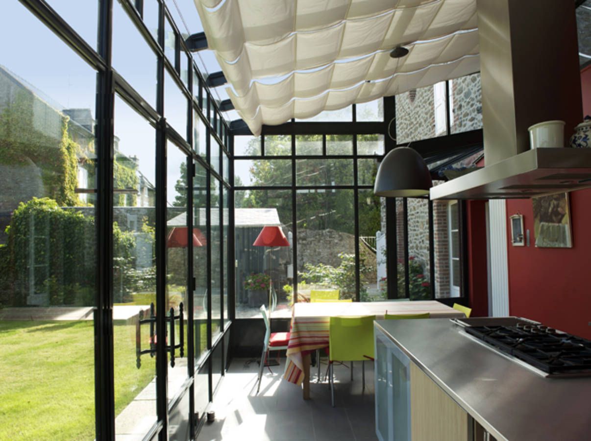 veranda en longueur