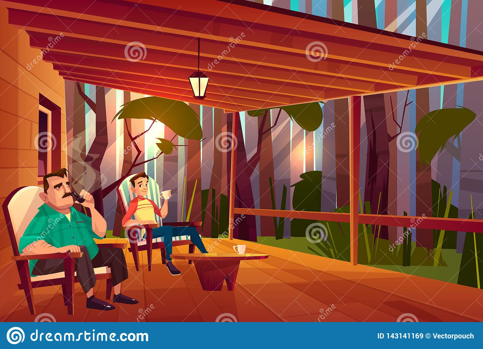 veranda country home