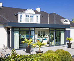 moderne veranda bouwen