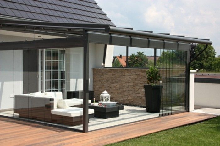 petite veranda moderne