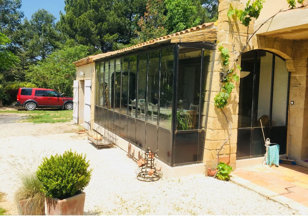 vÃ©randa fer forgÃ© vaucluse