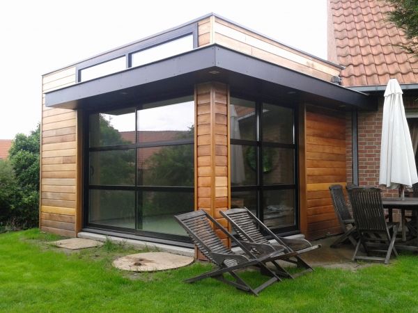 veranda bois lille