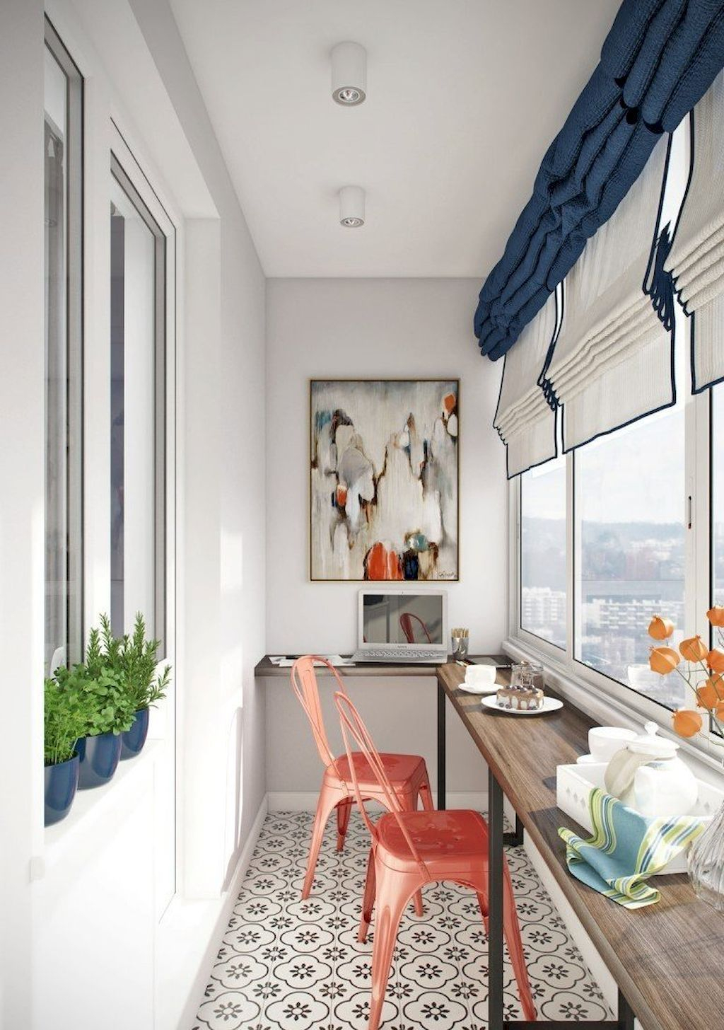 veranda pour fermer un balcon