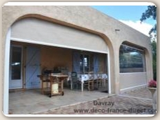 fermeture veranda plastique