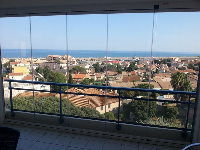 veranda sur balcon immeuble