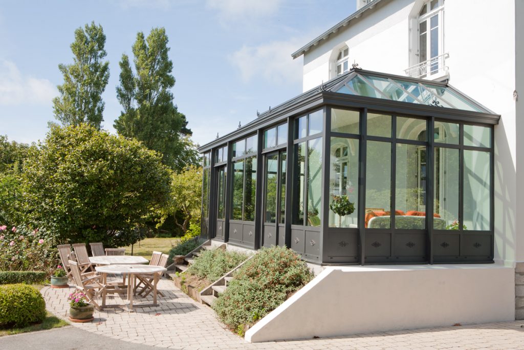 fermeture veranda bois