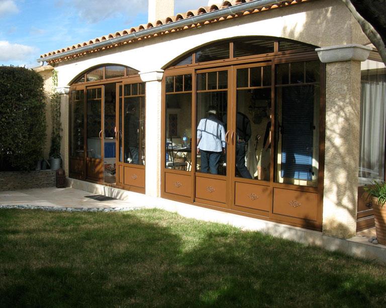 veranda fermeture