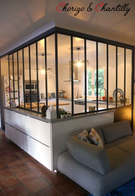 veranda separation cuisine