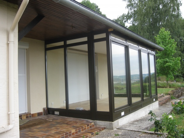 veranda avec appenti