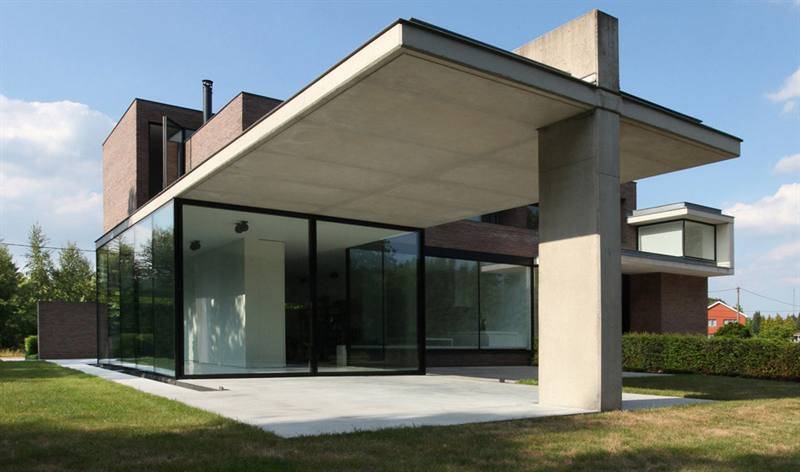 veranda structure beton