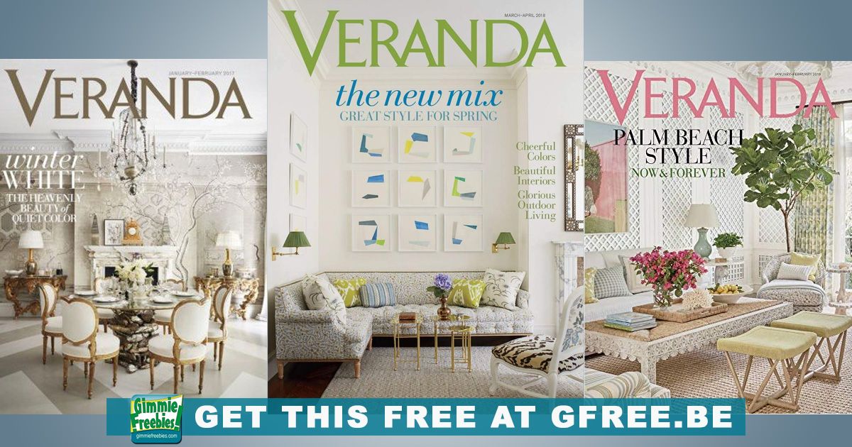 veranda magazine giveaways
