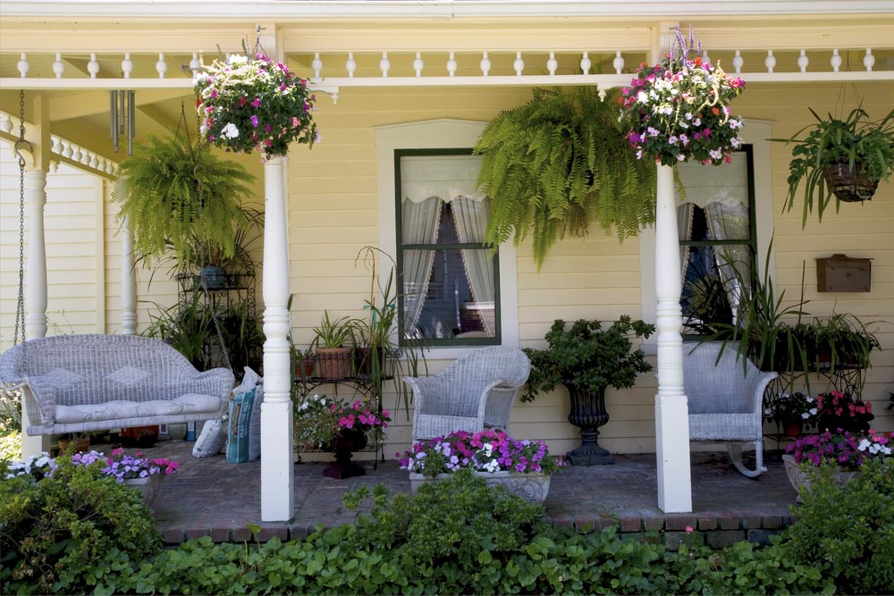 veranda garden design