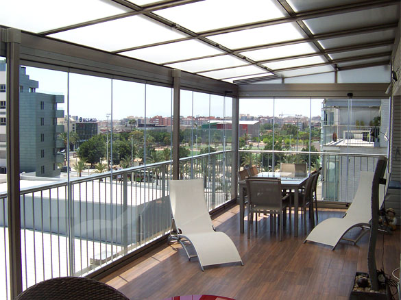 veranda amovible balcon