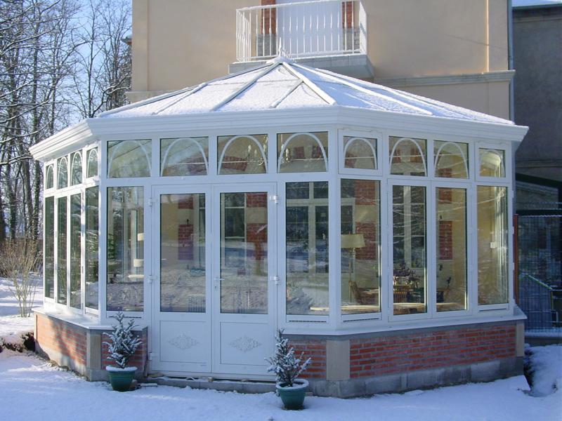 veranda aluminium victorienne