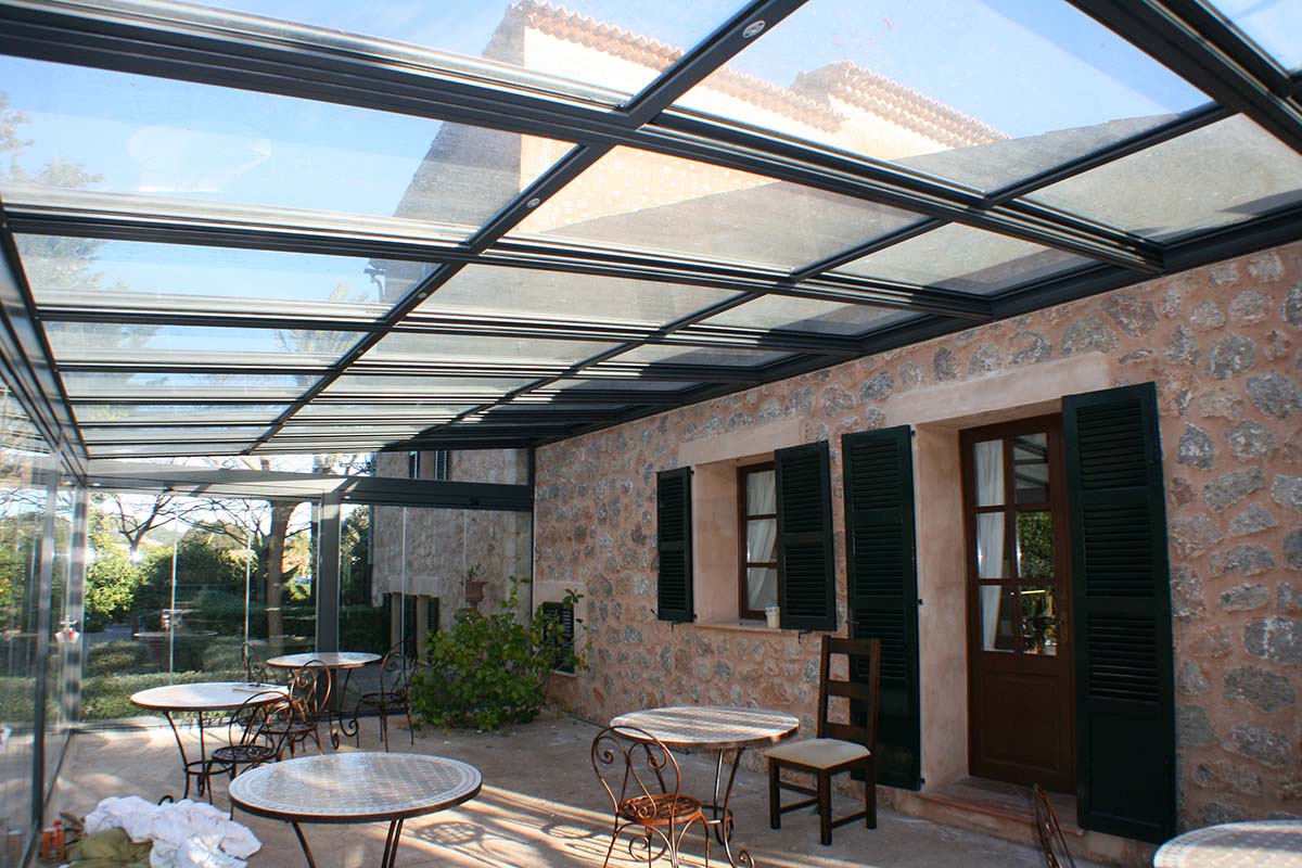 toiture veranda ouvrante