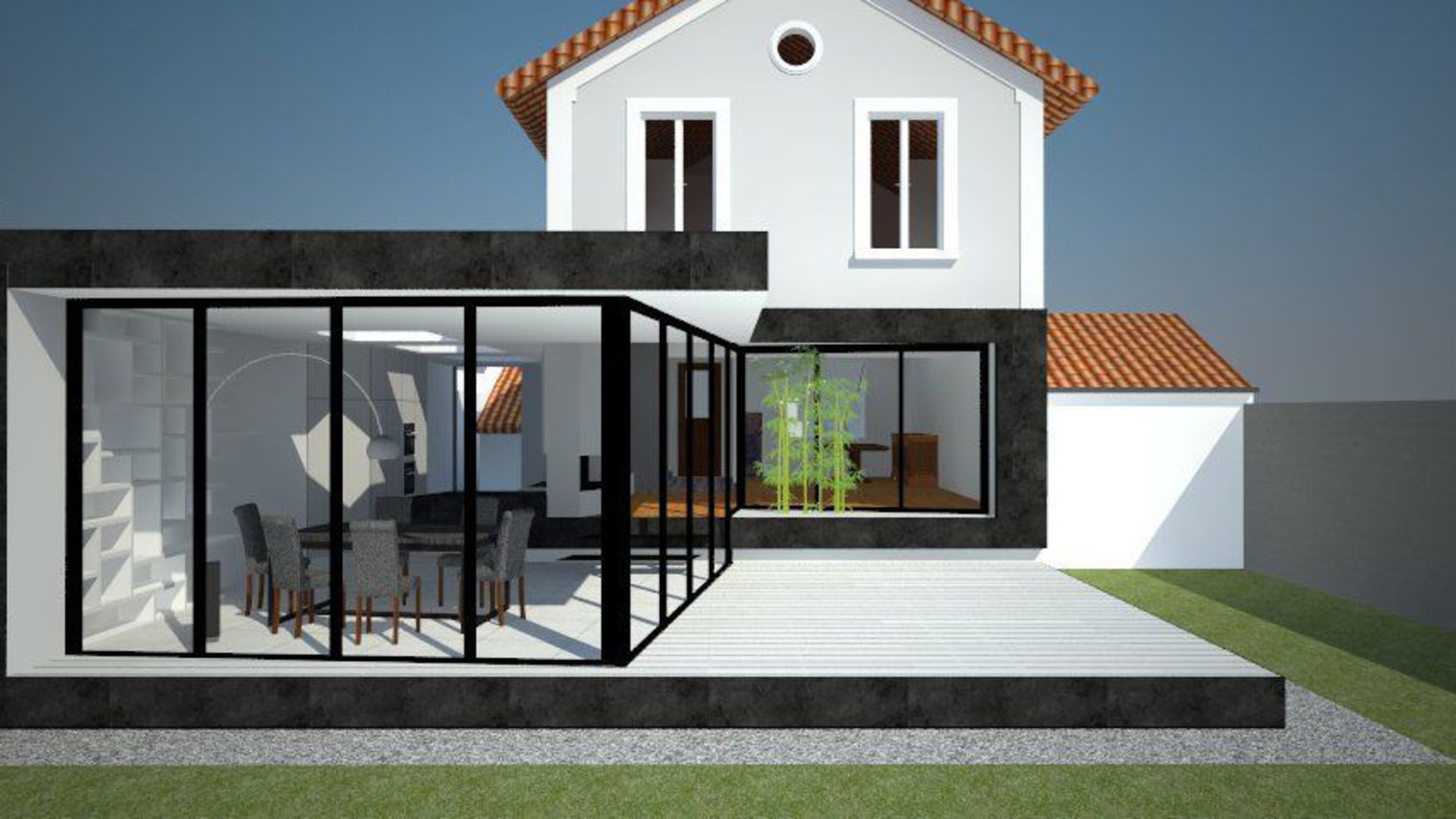 veranda pour maison provencale