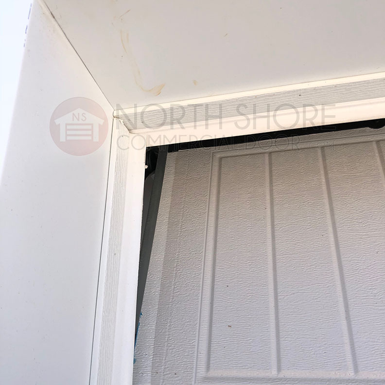 veranda garage door jamb