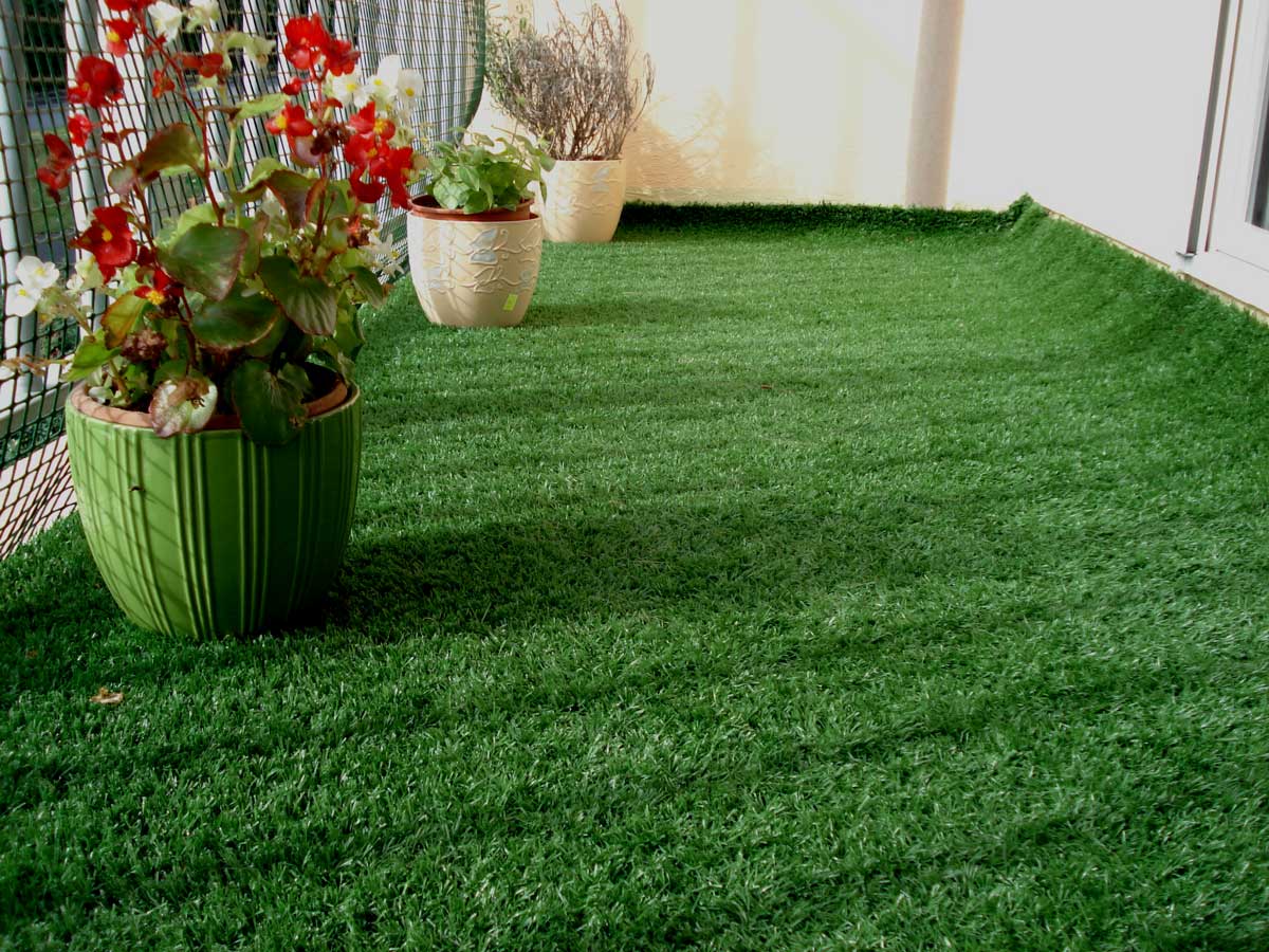 gazon artificiel pour veranda