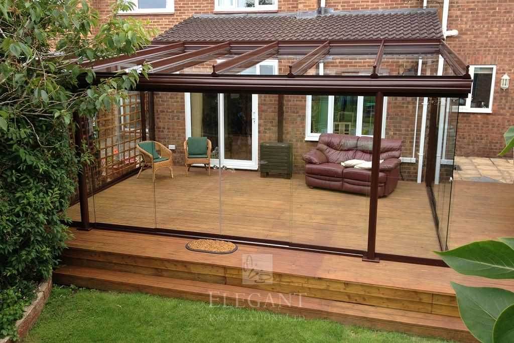 wooden veranda design