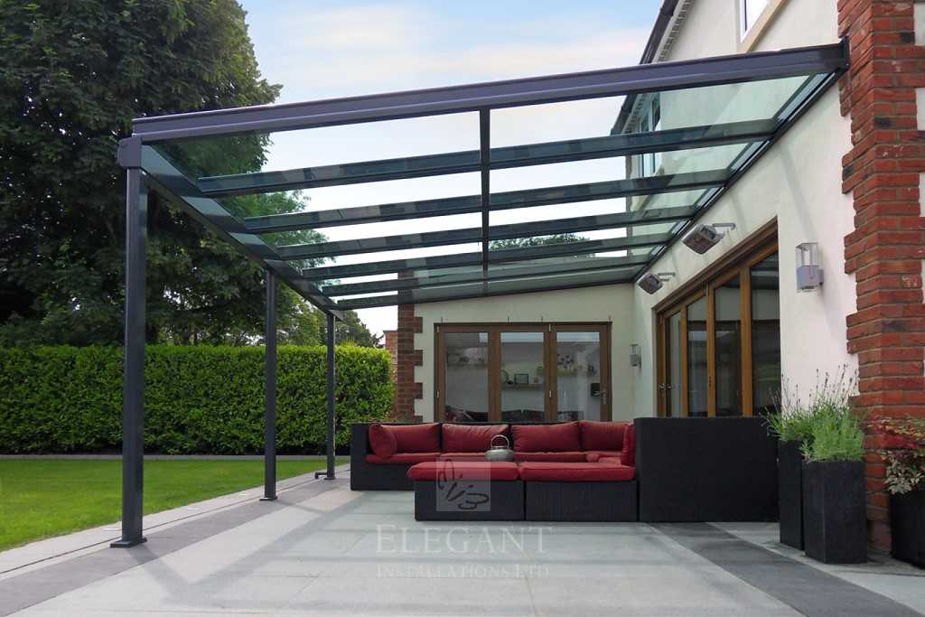 metal garden veranda