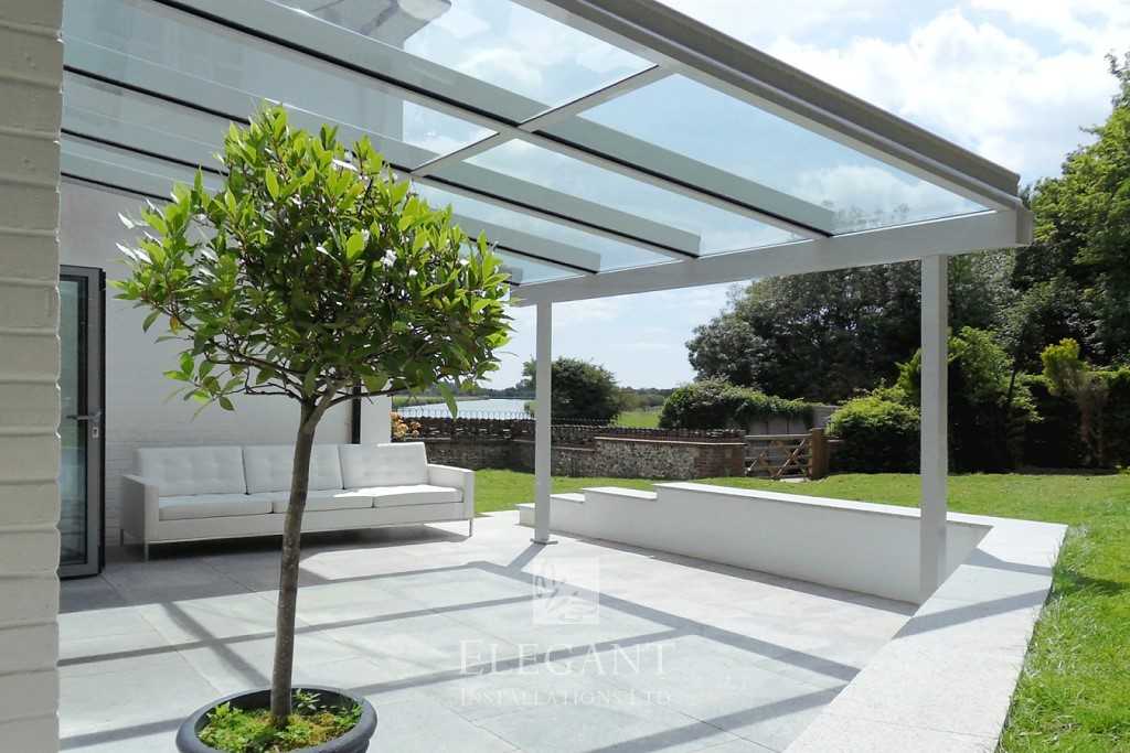 glass veranda design