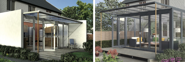 veranda glazed extension