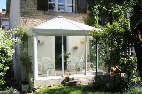 veranda grande hauteur