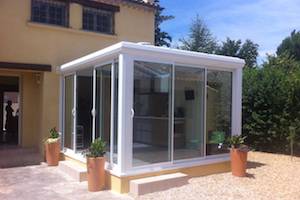 veranda en lotissement