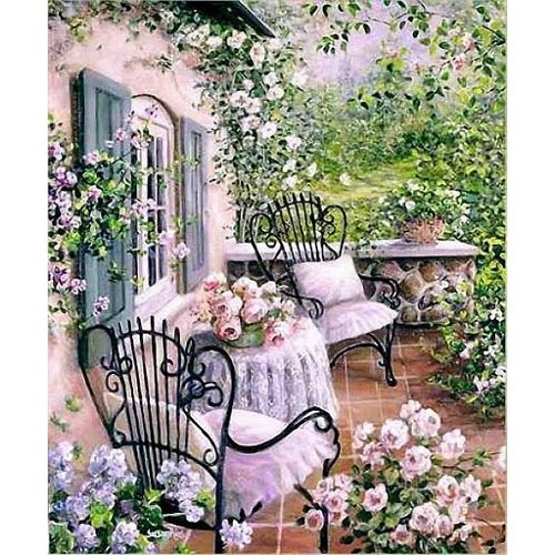 veranda fleurie