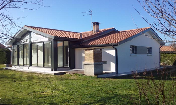 veranda maison landaise