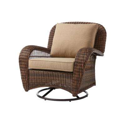 mainstays veranda woven lounge chair