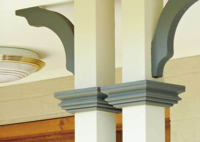 metal verandah posts