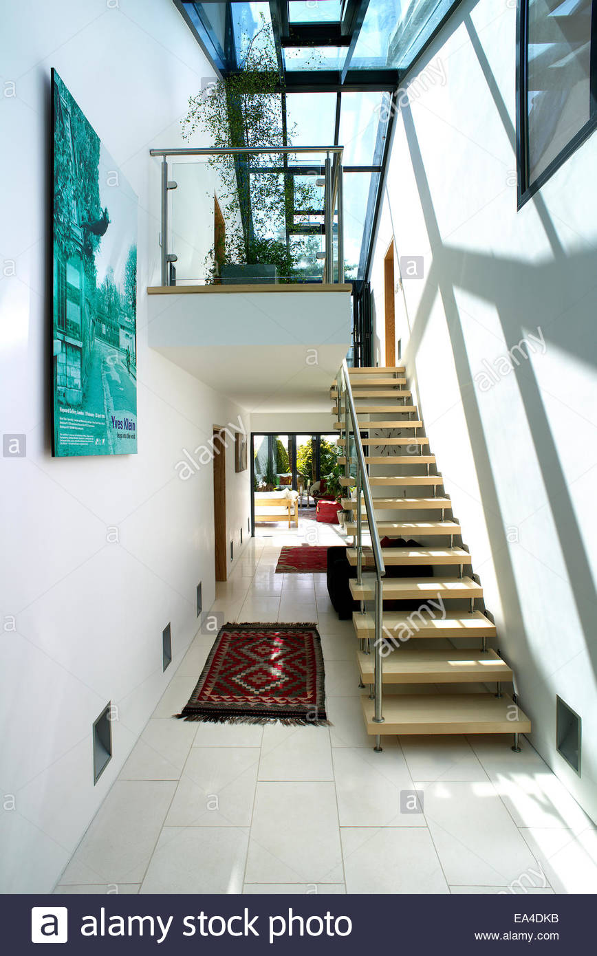 veranda avec escalier interieur