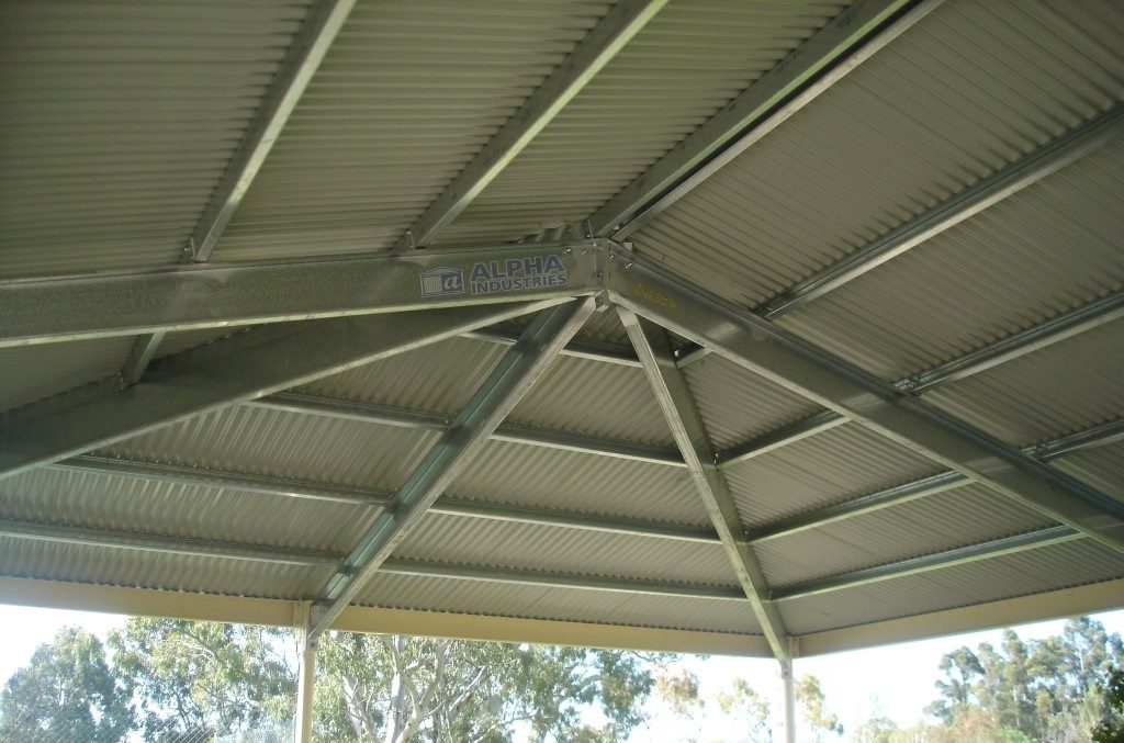 metal roof verandah