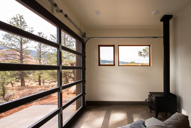veranda avec garage