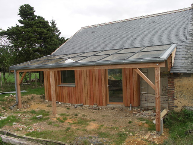 veranda exterieur en bois