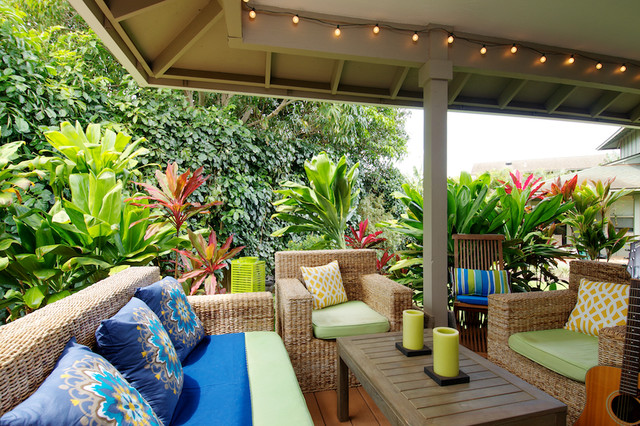 tropical veranda design