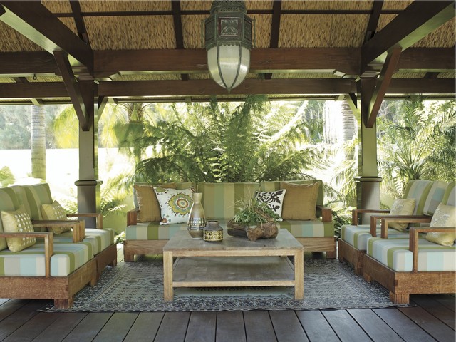 tropical veranda design