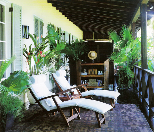 tropical veranda design