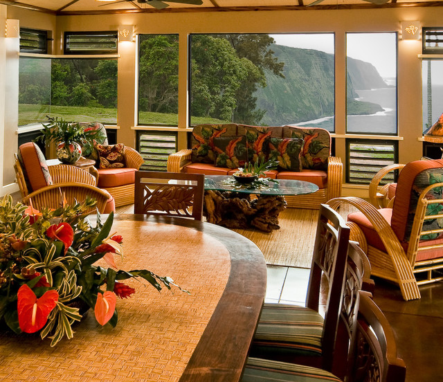 tropical veranda design
