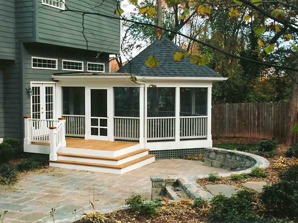 veranda stairs design