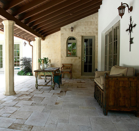 veranda su loggia