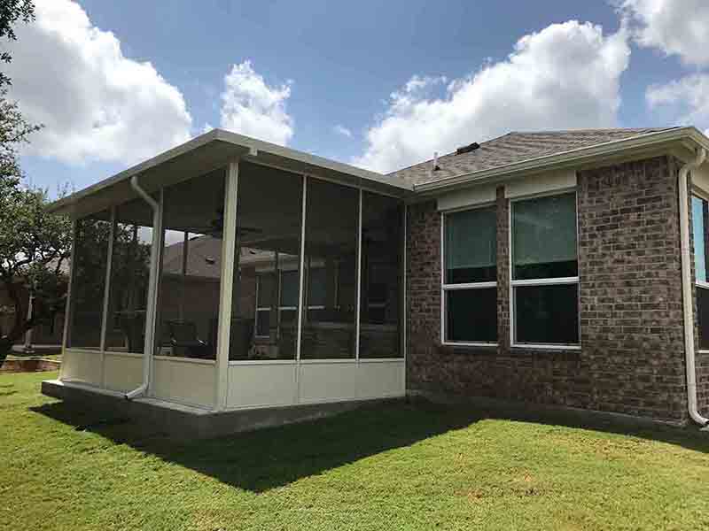 veranda jardin screen room