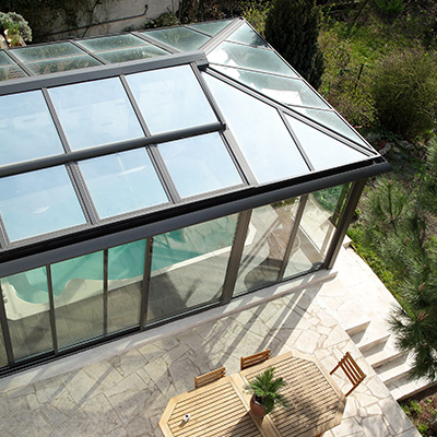 verriere veranda aluminium
