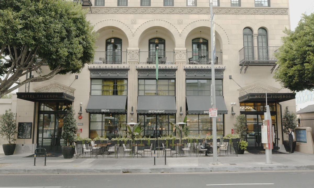 veranda brunch hotel figueroa