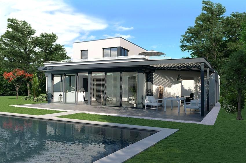 extension veranda pergola
