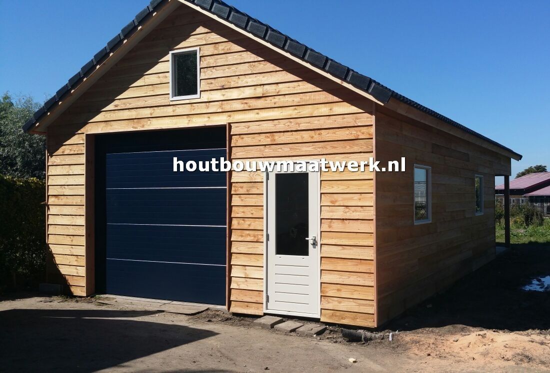 veranda achter garage