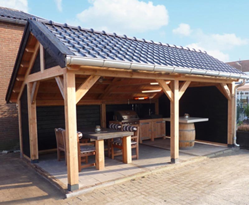 houten veranda online bestellen