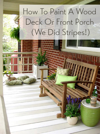 diy verandah and decking