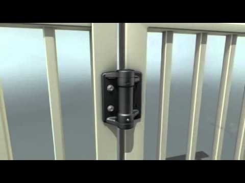 veranda self closing gate kit